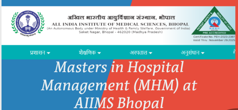 Masters in Hospital Management (MHM)